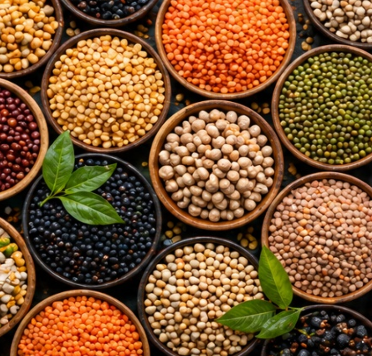 Indian pulses export, lentils suppliers India, Toor dal export, Chana dal global demand
